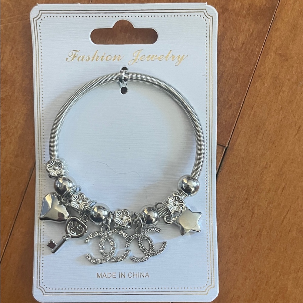 Silver Charm Bracelet